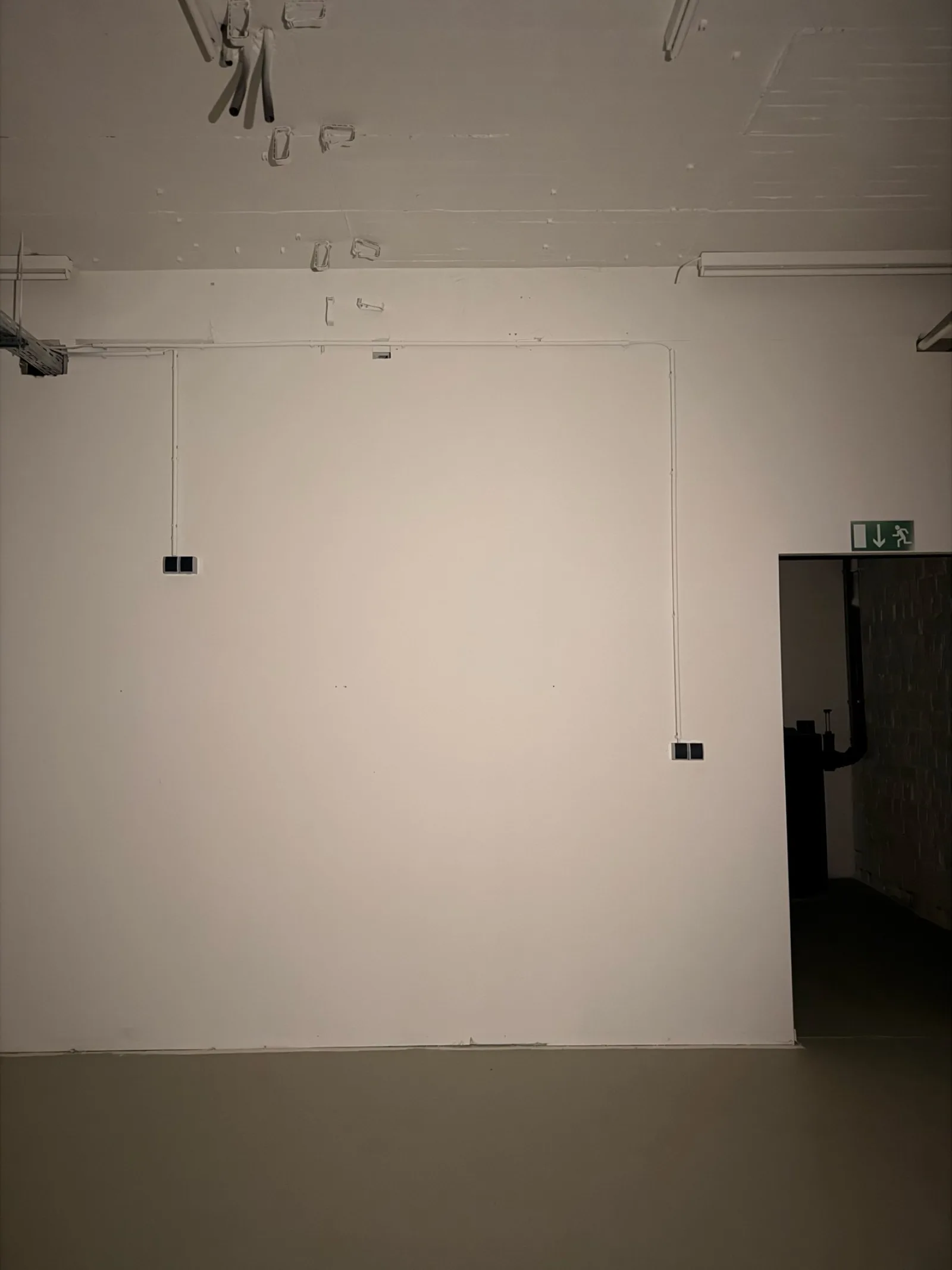 Aufputz-Installation mit Feuchtraumsteckdosen im Keller bei Schnitzery in S1, 5 Mannheim